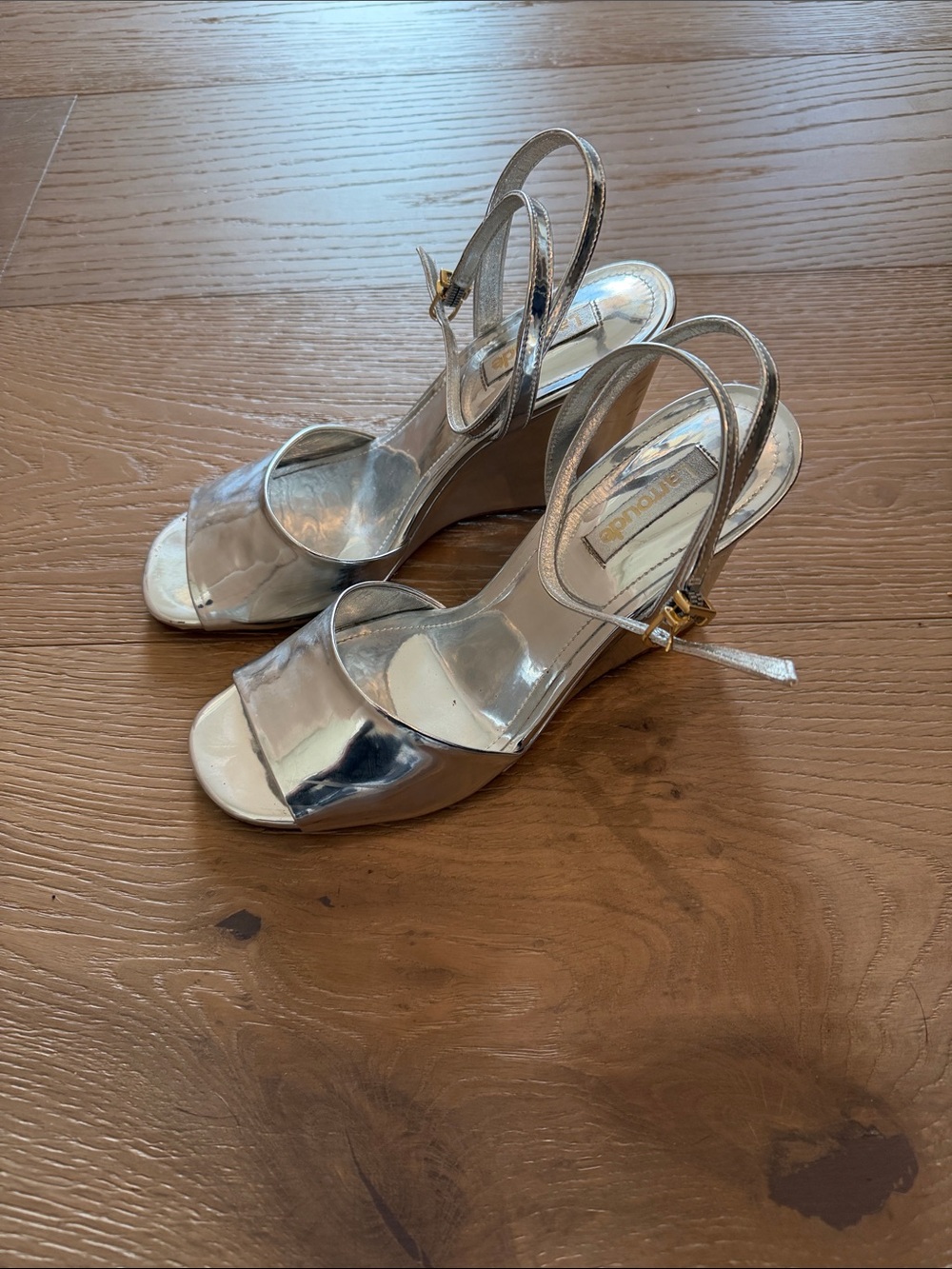 Larroude Yves Wedge sandal 8